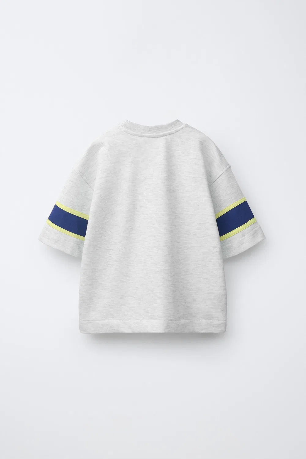 Футболка с лозунгом для бега ZARA, Grey Marl — фото 2