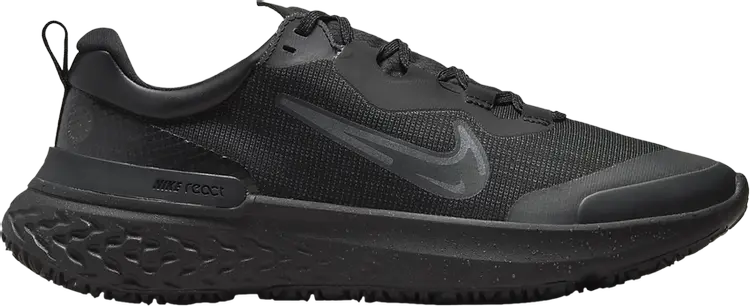 

Кроссовки Nike React Miler 2 Shield 'Black Anthracite', черный