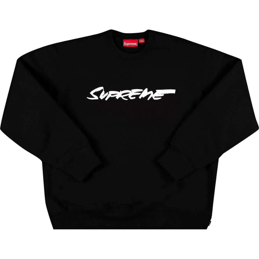 

Свитшот Supreme Futura Logo Crewneck, черный