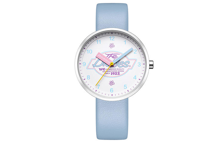 

Dickies Часы Wrist Watch Quartz Movement Leather Strap 34mm White Dial Women's Watch