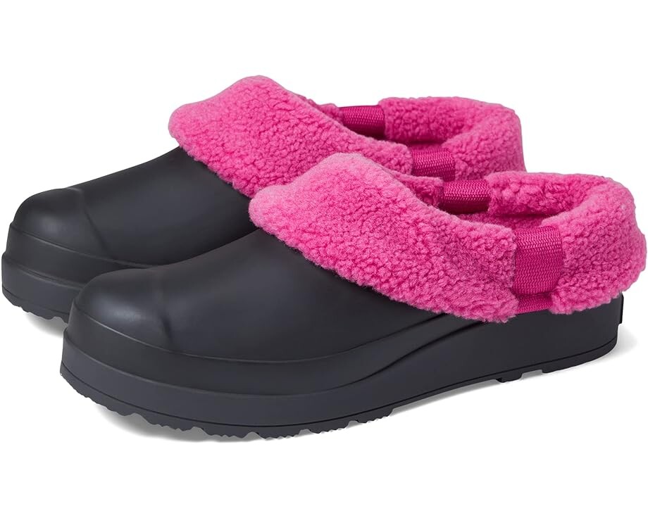 

Сабо Hunter Play Sherpa Insulated Clog, цвет Black/Prismatic Pink