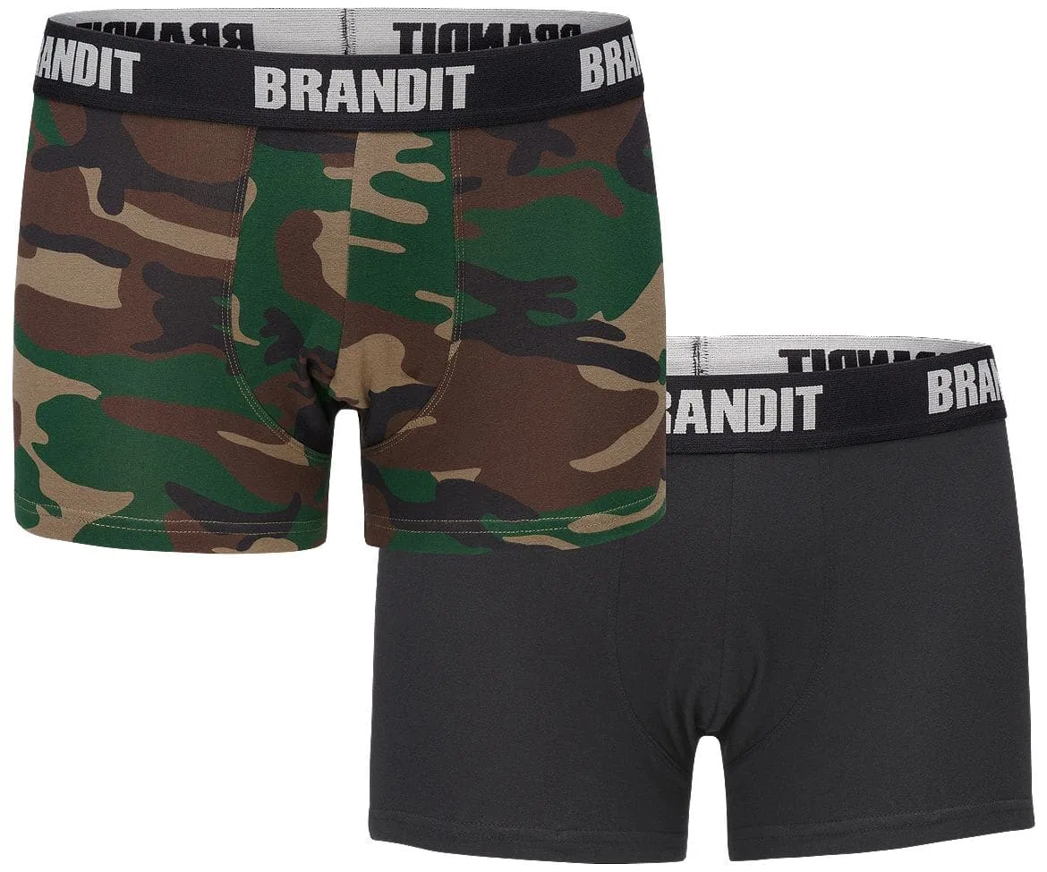 Мужские боксеры с логотипом Brandit, Camouflage