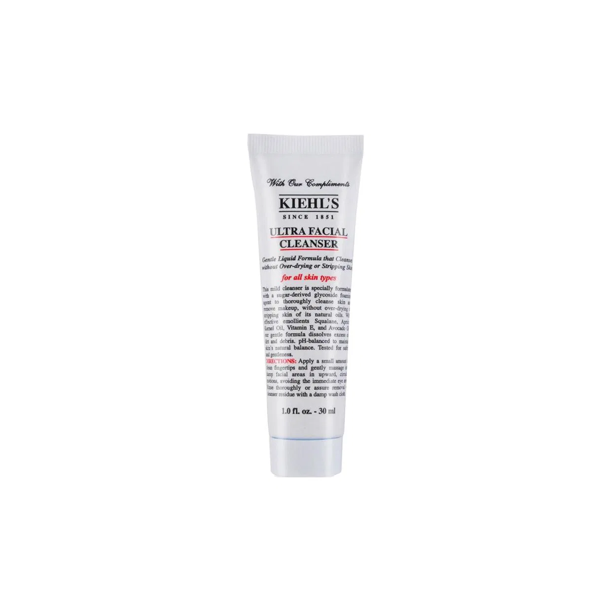 Набор очищающих средств Kiehl's High Moisturizing Facial Cleanser, 30 мл x 3, Kiehl's, White — фото 3