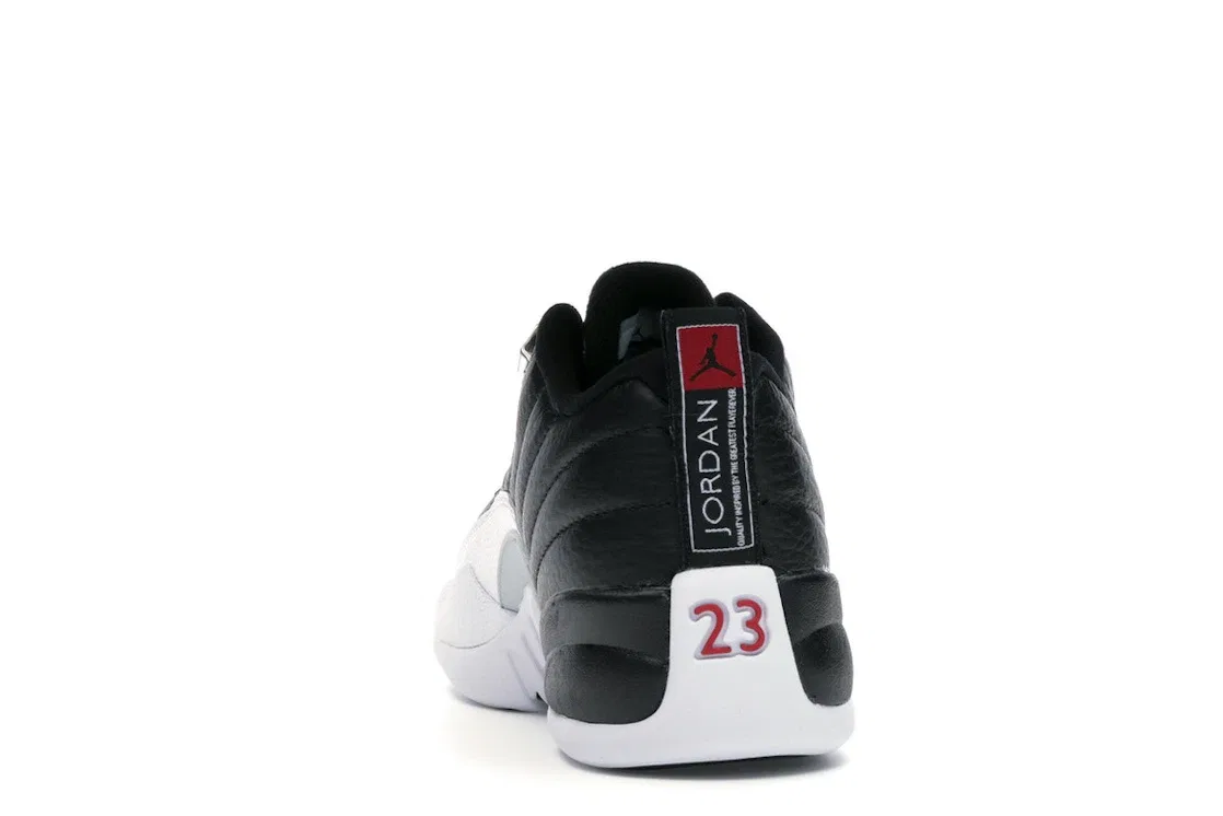 Детские кроссовки Lifestyle Jordan 12 Retro Low Jordan, Black/Varsity Red-White-Metallic Silver — фото 4