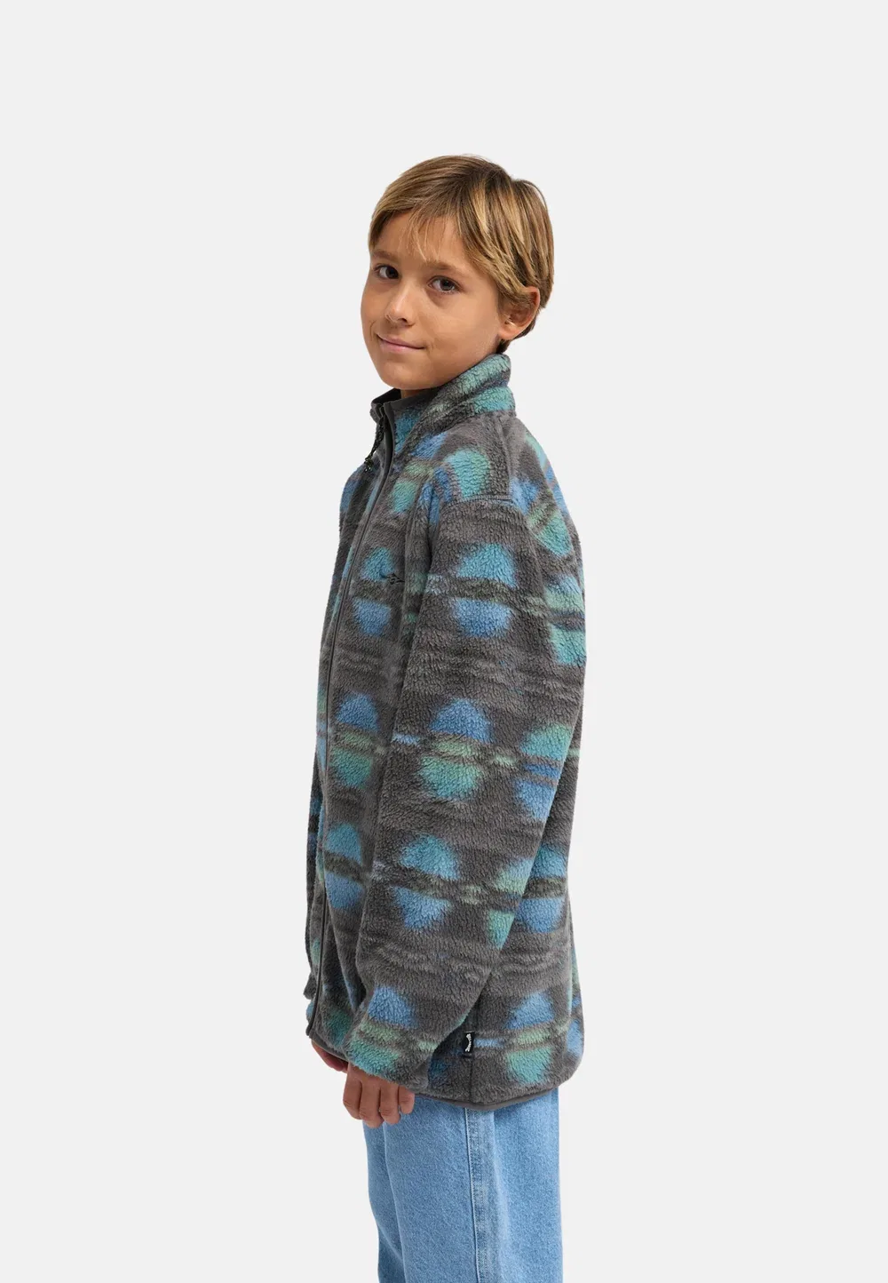 Одежда Jungen 8-16|внешний слой ebbpf03001 - флисовая куртка Billabong, Rav — фото 4