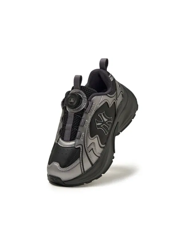 Кроссовки с диал-системой Curv Runner Junior, Mlb Kids, черный — фото 3