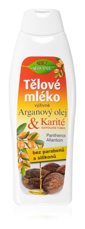 

Питательное молочко для тела Bione Cosmetics Argan Oil + Karité