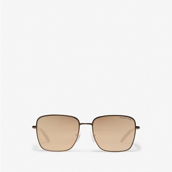 

Солнцезащитные очки Michael Kors Burlington, золотистый/коричневый