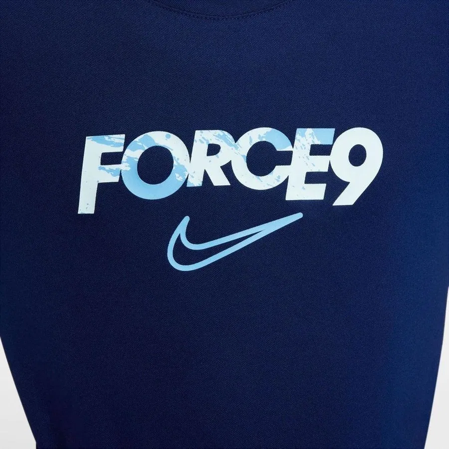 Детская футболка Nike Dri-FIT Academy 25 Top SS с коротким рукавом, Erling Haaland, Темно-синий — фото 3