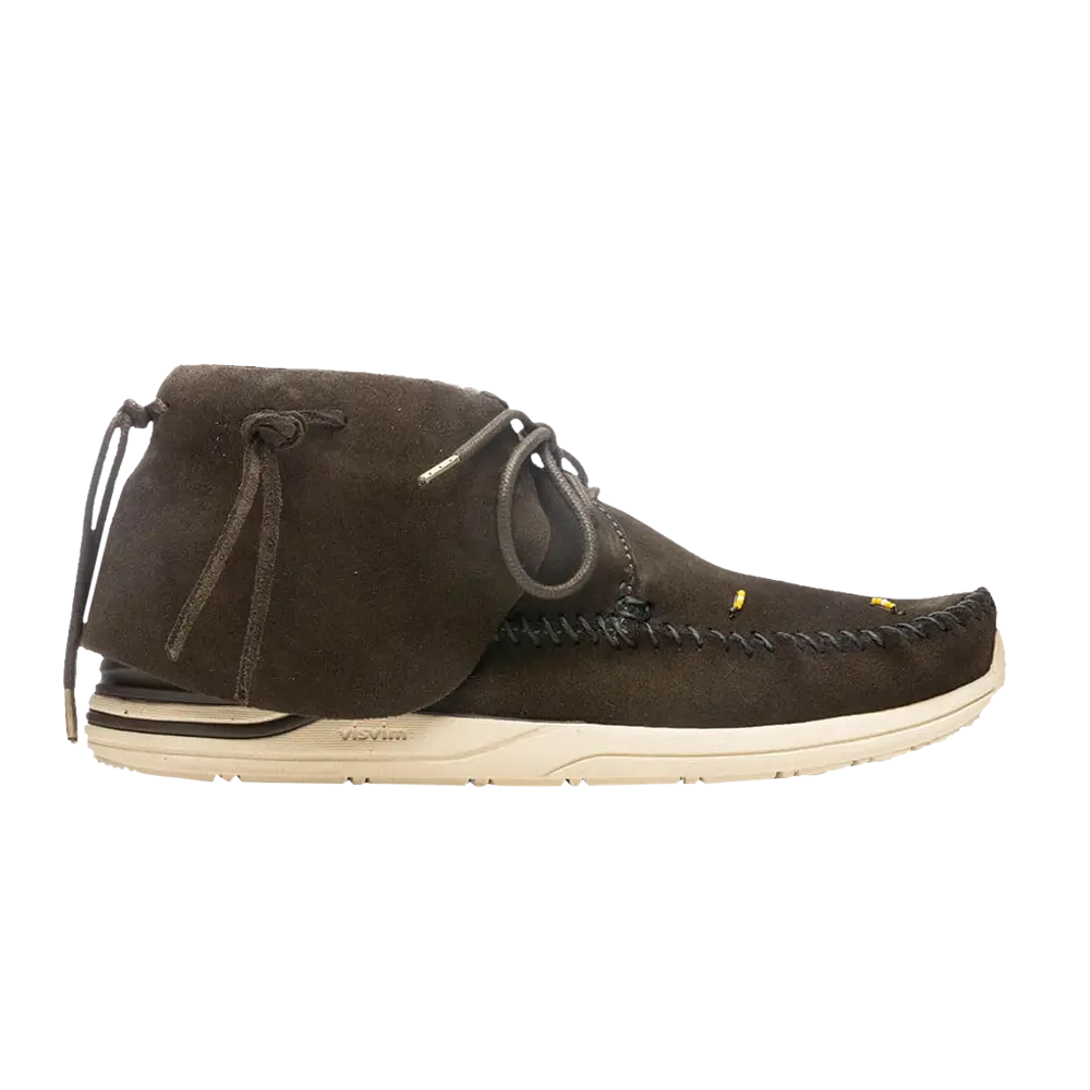Обувь Visvim FBT Lhamo-Folk, зеленый