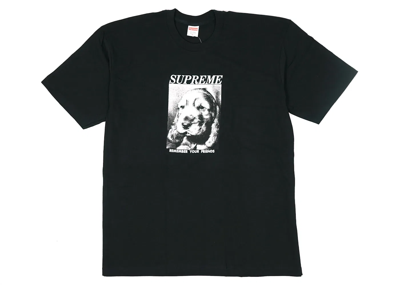 Мужская футболка с принтом Supreme Remember Tee, Black