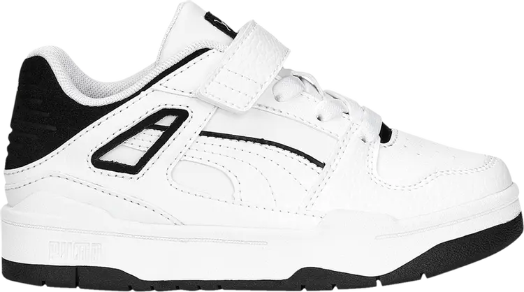 

Кроссовки Puma Slipstream Little Kid White Black, белый