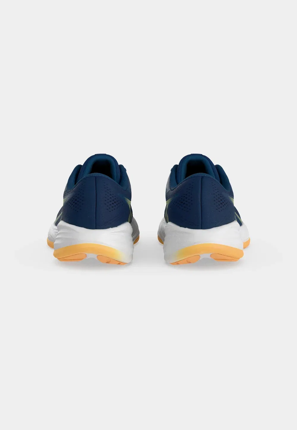 Кроссовки Gel Cumulus 28 унисекс для бега по улицам Asics, Independence Blue/Orange Glow — фото 4