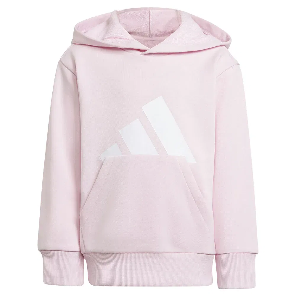 Худи Adidas Essentials Big Logo, розовый — фото 3