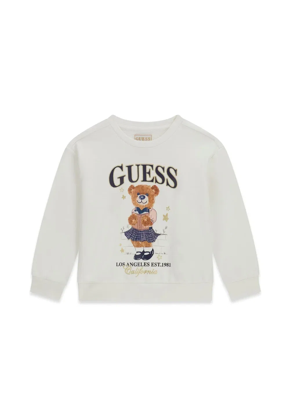 Спортивный топ размера L - толстовка Guess, Creme — фото 4