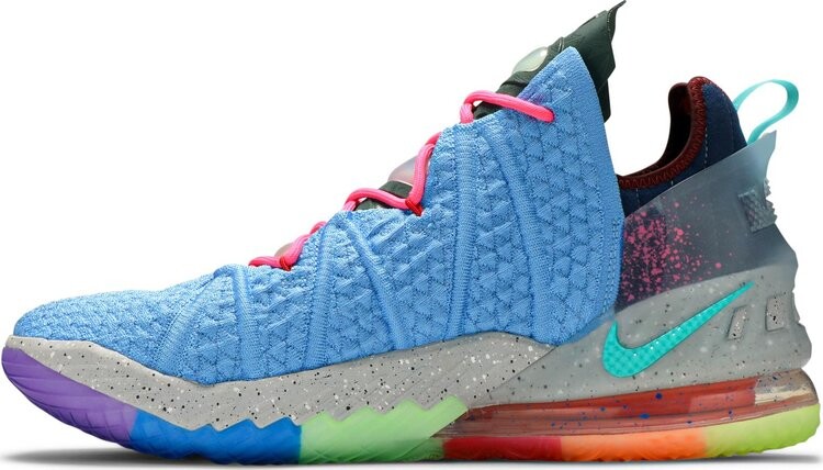 Кроссовки Nike LeBron 18 'Best Of 1-9', многоцветный — фото 4