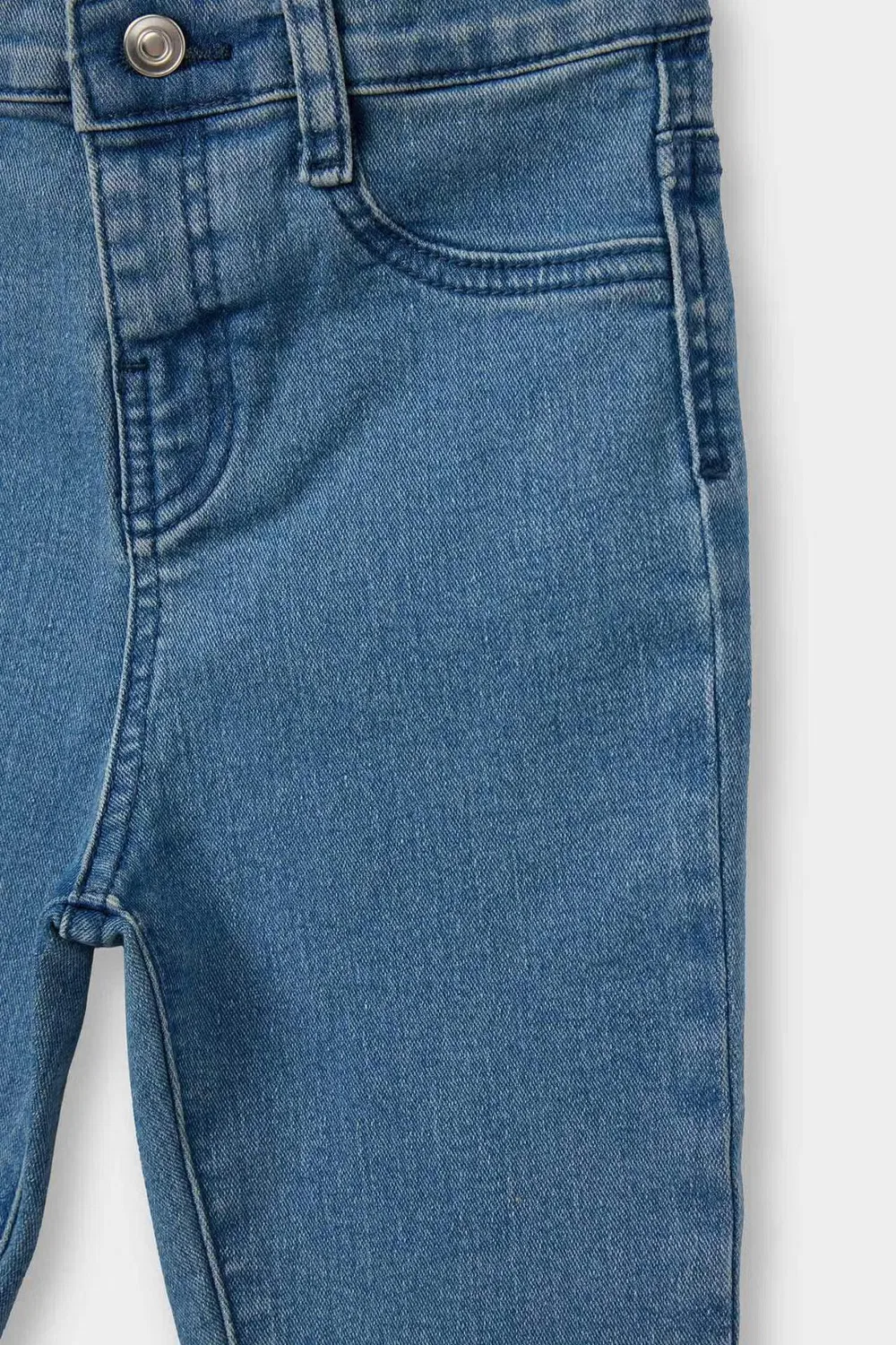 Брюки джинсовые для мальчика Regular Fit Defacto, синий — фото 3