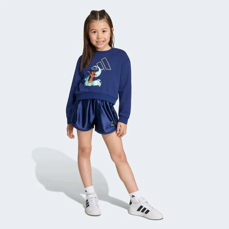 Спортивный комплект для мальчика Disney с принтом adidas, Синий