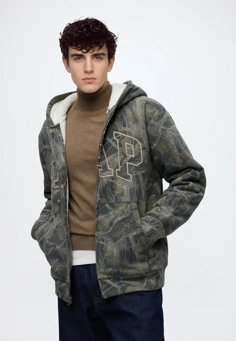 Arch - толстовка на молнии Gap, Real Tree Camo — фото 4