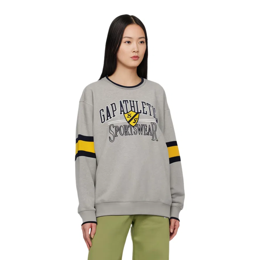 Детский свитшот с длинным рукавом Fall Winter Sweatshirt GAP — фото 4
