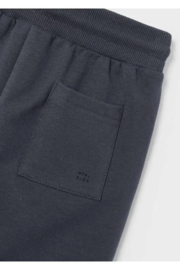 Детские спортивные шорты для мальчиков с принтом 611 Sports Shorts Mayoral, Anthracite — фото 3