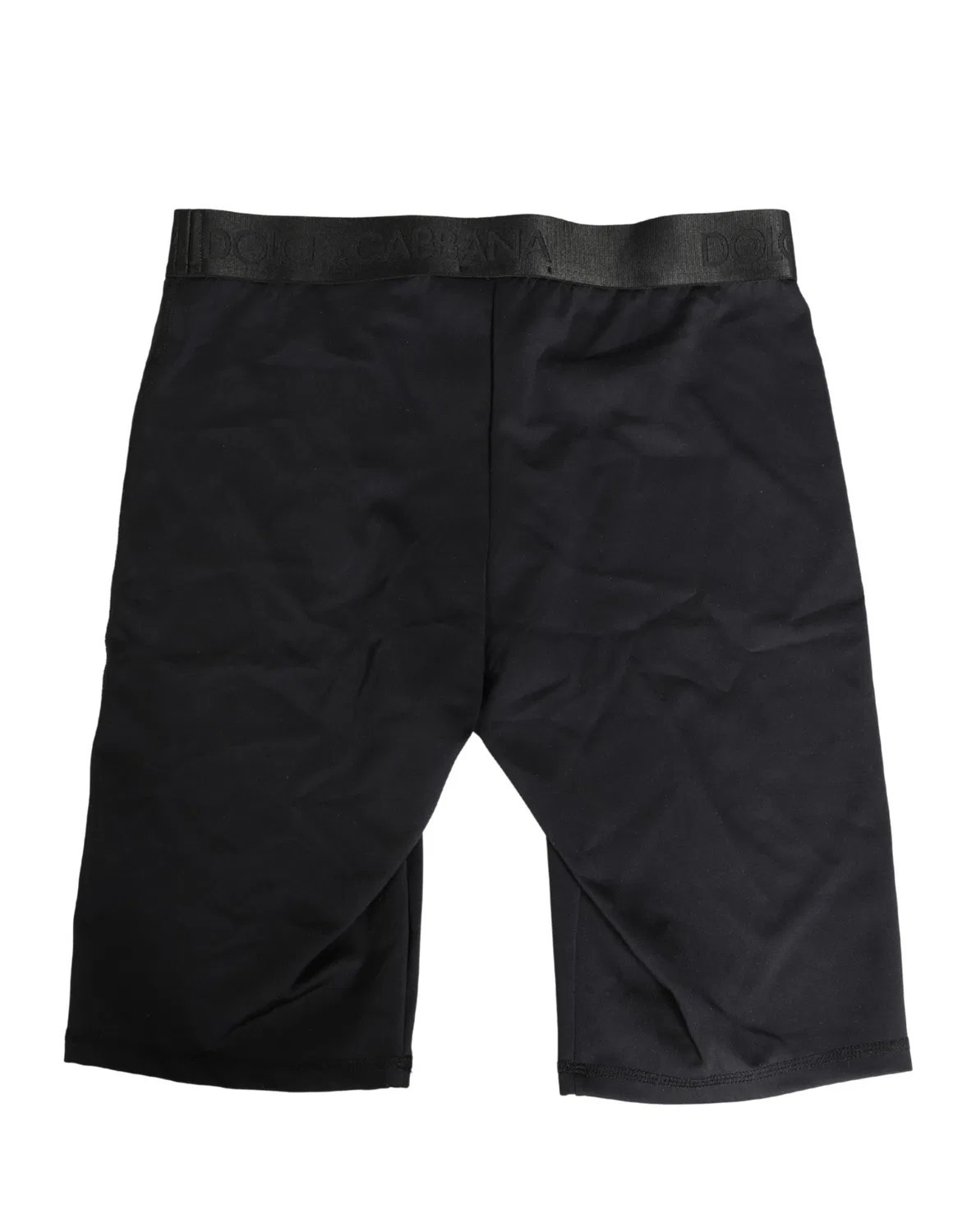 Мужские трусы-боксеры с логотипом на поясе Boxer Shorts Dolce & Gabbana, Black — фото 4