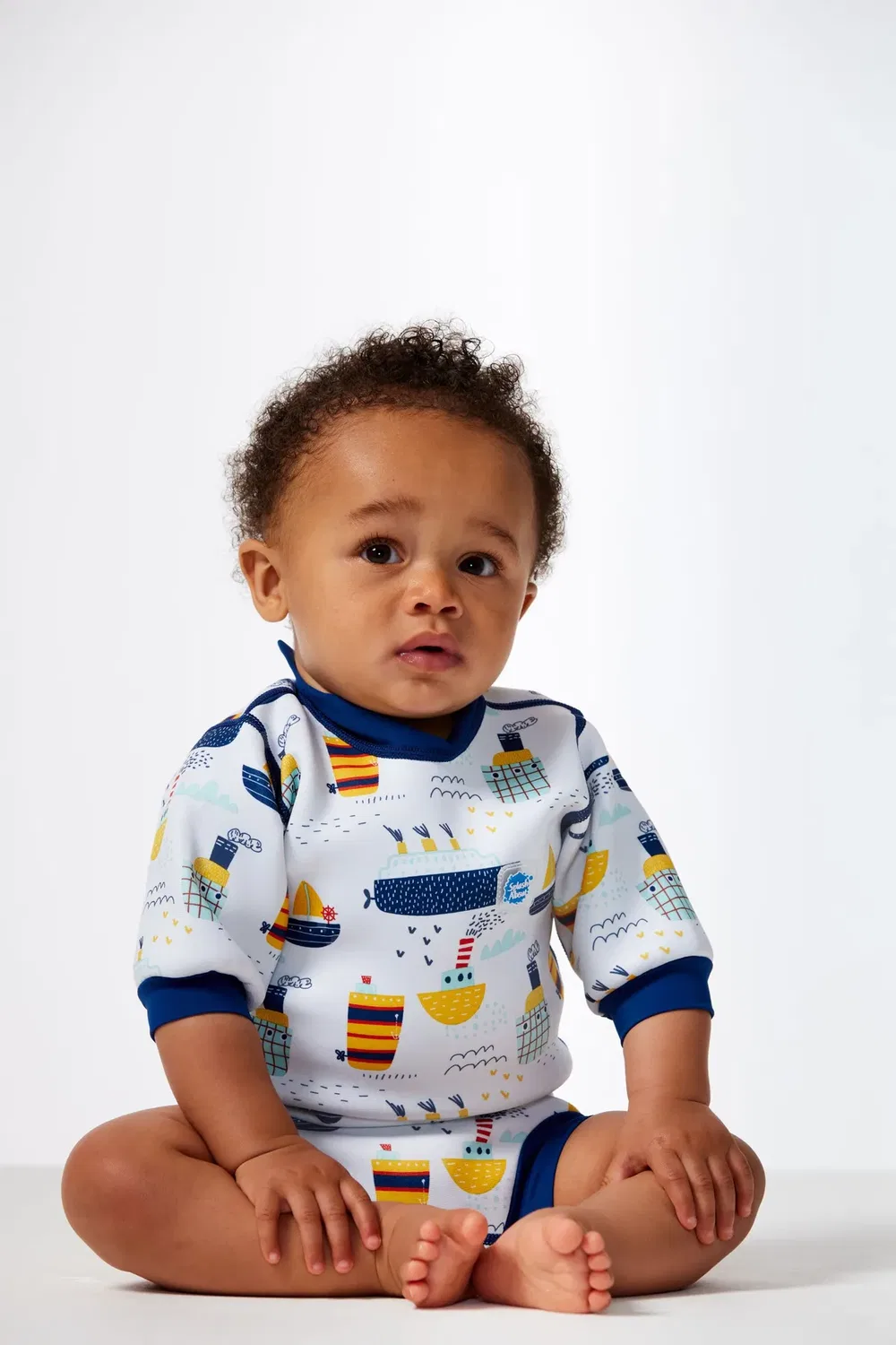 Детский гидрокостюм Happy Nappy Wetsuit Splash About, Multi — фото 3