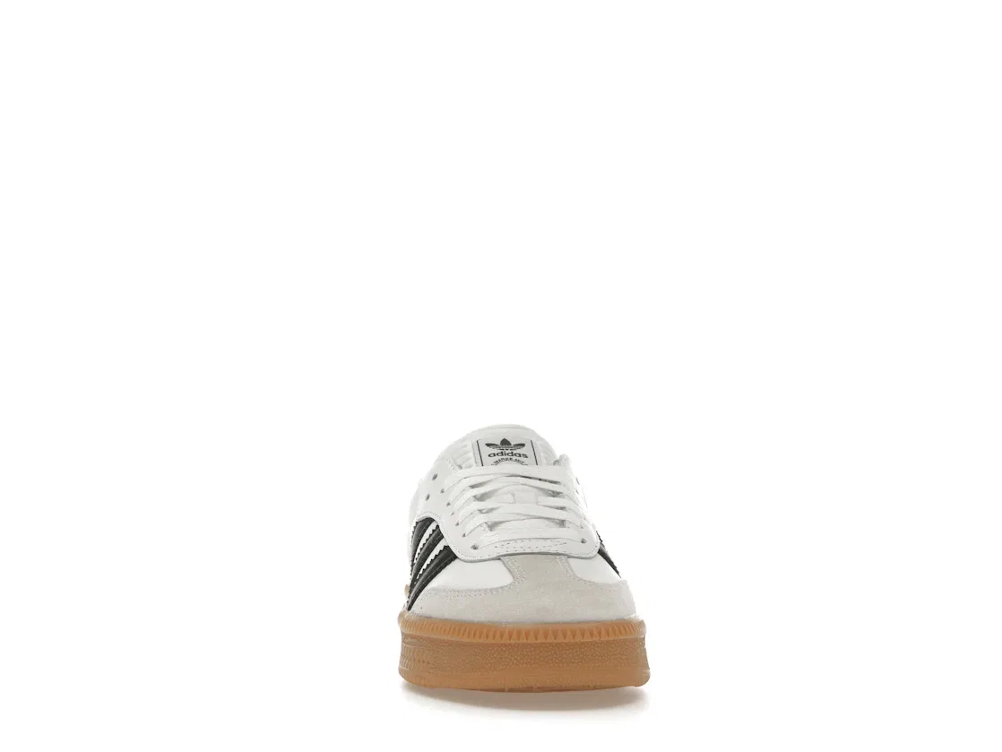Детские кроссовки lifestyle с увеличенной подошвой Adidas Samba XLG, Cloud White/Core Black/Gum — фото 2