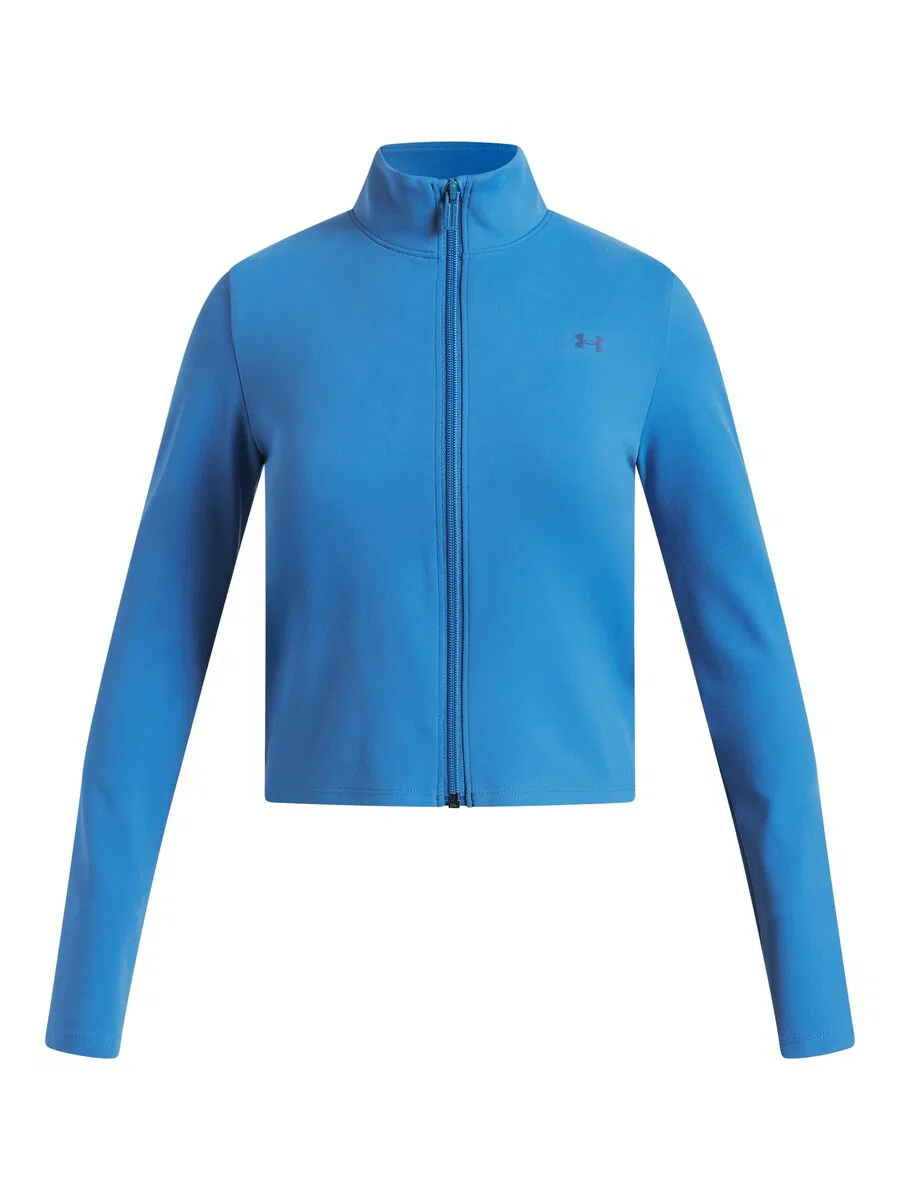Спортивная толстовка на молнии UNDER ARMOUR 'Motion' небесно-голубого цвета