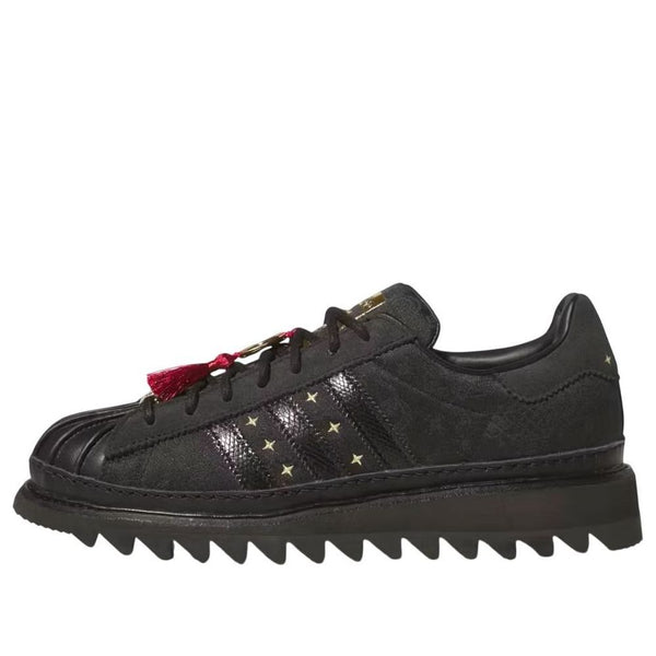 

Кроссовки x clot superstar by edison chen 'chinese new year' Adidas, черный
