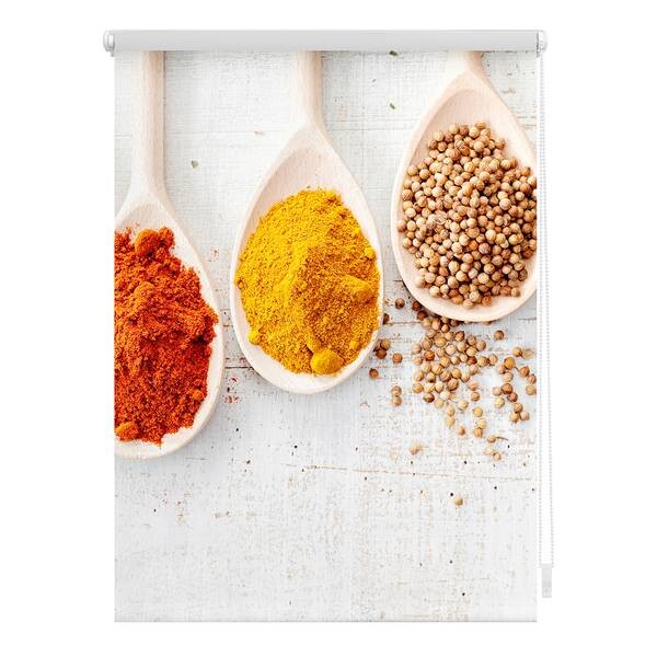 

Затемняющие рулонные шторы Lichtblick Spices, 120x150x6 см, красочный