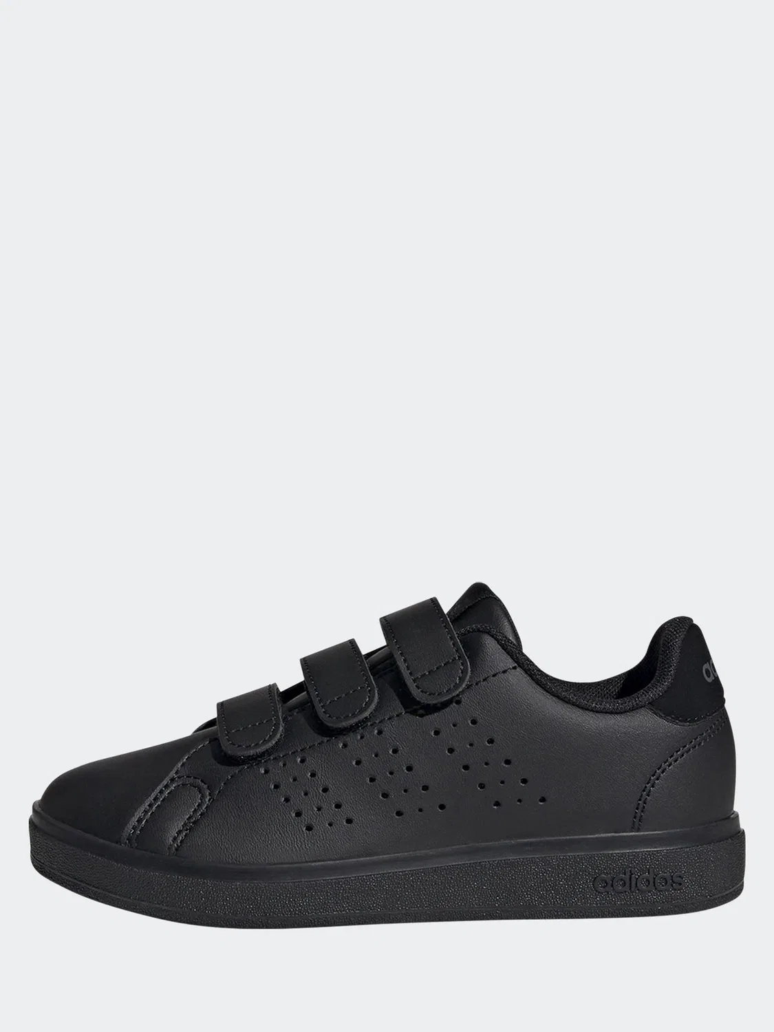 Кроссовки детские с перфорацией, Advantage Base 2.0 adidas, черный — фото 2