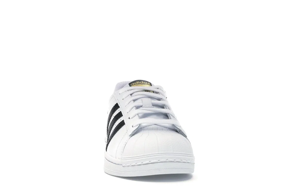 Детские кроссовки Lifestyle с длинным язычком Adidas Superstar, Running White/Footwear White/Black — фото 2
