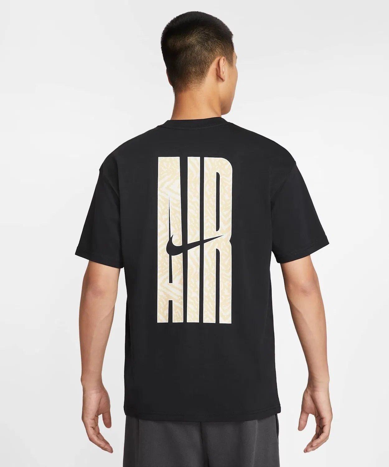 Мужская футболка с принтом Max90 NIKE, Black