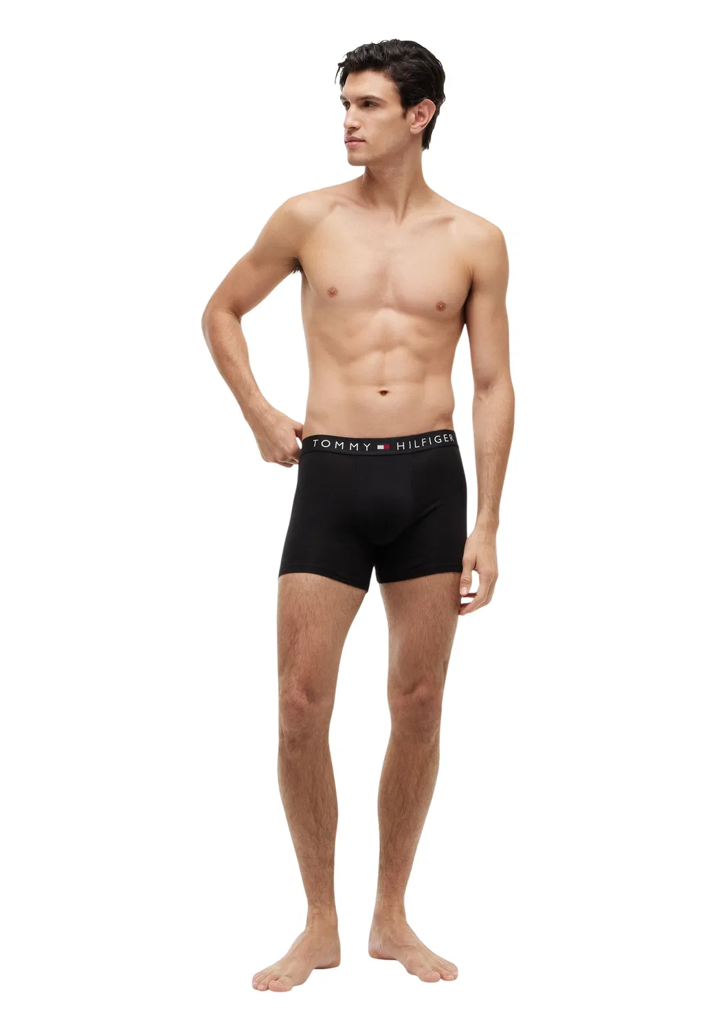 Мужские трусы-боксеры из органического хлопка, Black Tommy Hilfiger — фото 2