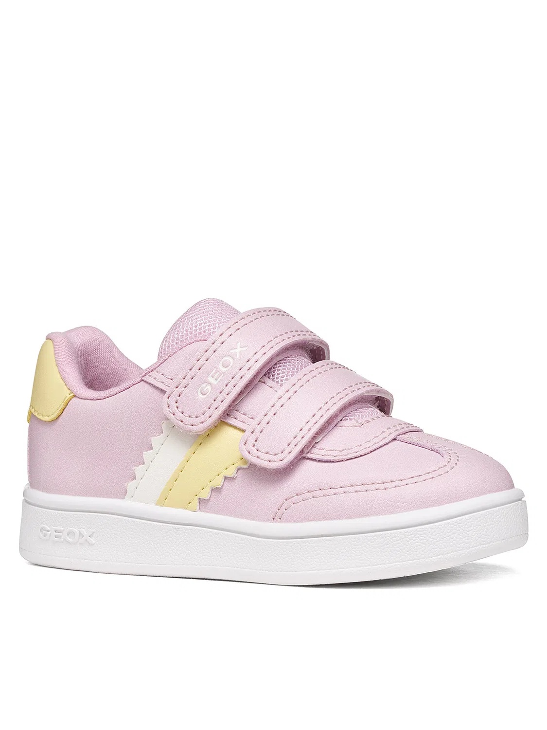 Кроссовки для девочки Eclyper Girl Geox, светло-розовый — фото 2