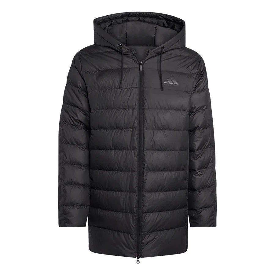 Мужская куртка-парка с утеплителем из пуха adidas Ess 3s Ld Hd Pa JM4061, Черный
