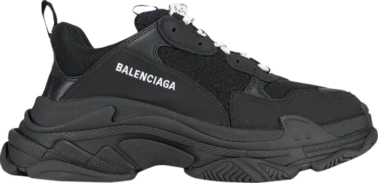 

Кроссовки Balenciaga Triple S Sneaker Black 2020, черный дубль