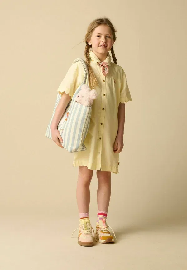 Платье хлопковое shirt dress Sissy-boy, hellgelb, светло-желтый