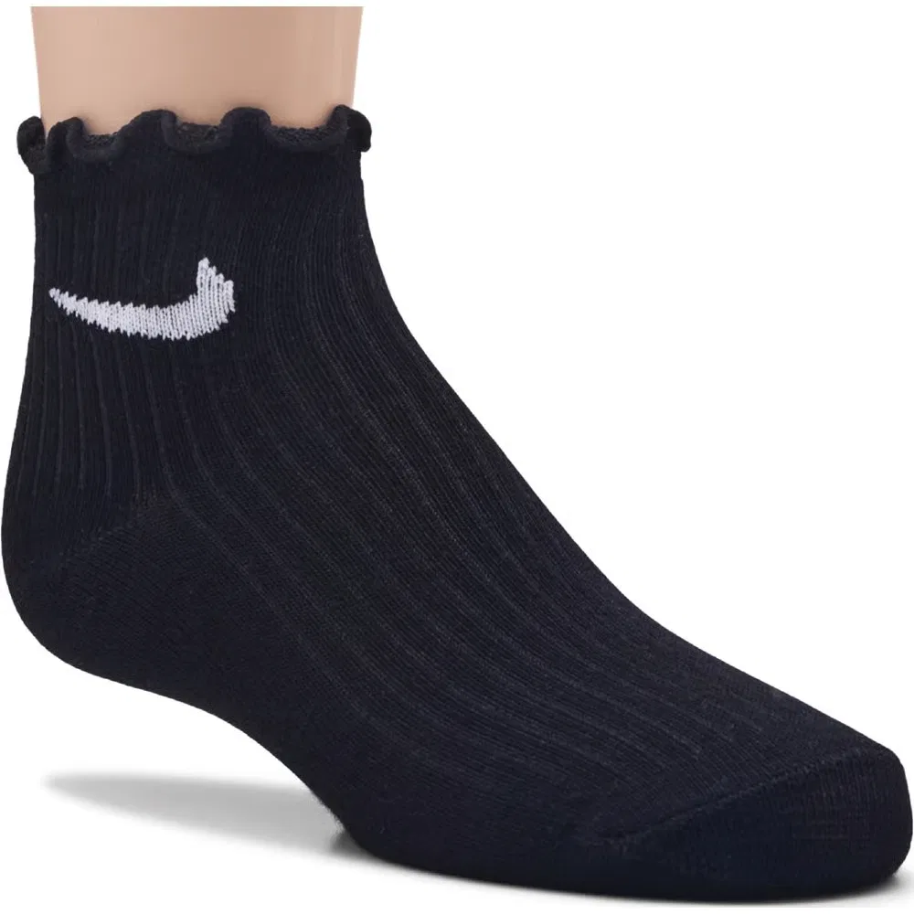 Детские носки до щиколотки с волнистым краем Nike, Assorted — фото 4