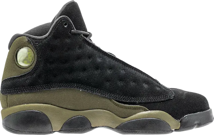 

Кроссовки Air Jordan 13 Retro BG Olive, черный