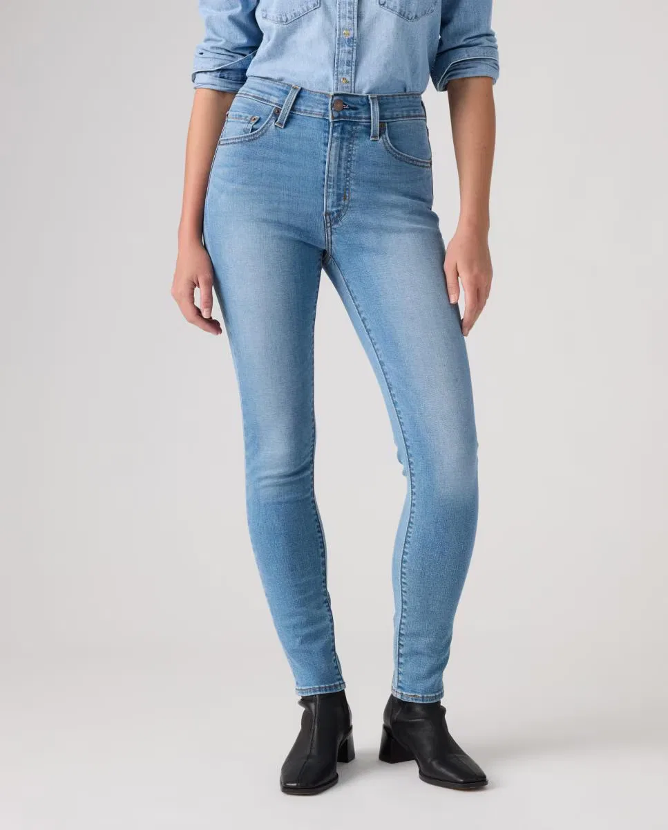 Женское узкие джинсы, Vaquero Pitillo 721 High Rise Skinny Tiro Alto, Levi's, синий — фото 3