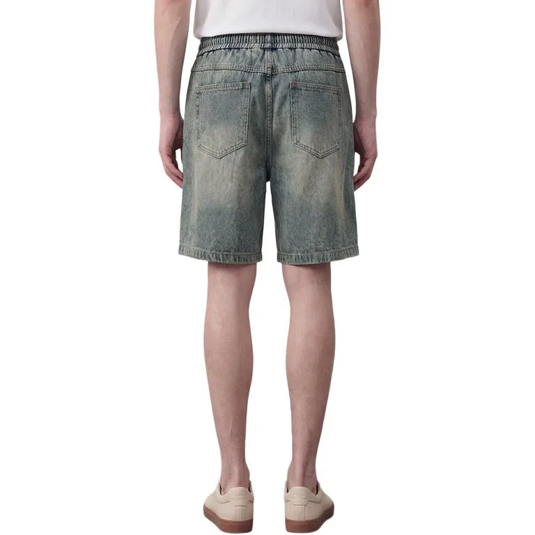 Детские шорты джинсовые свободного кроя Tonlion, Light Blue — фото 3