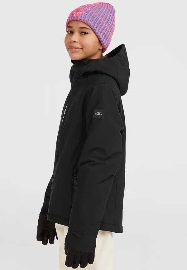 Куртка снеговая с капюшоном Snowboard jacket O'Neill, schwarz, черный — фото 4