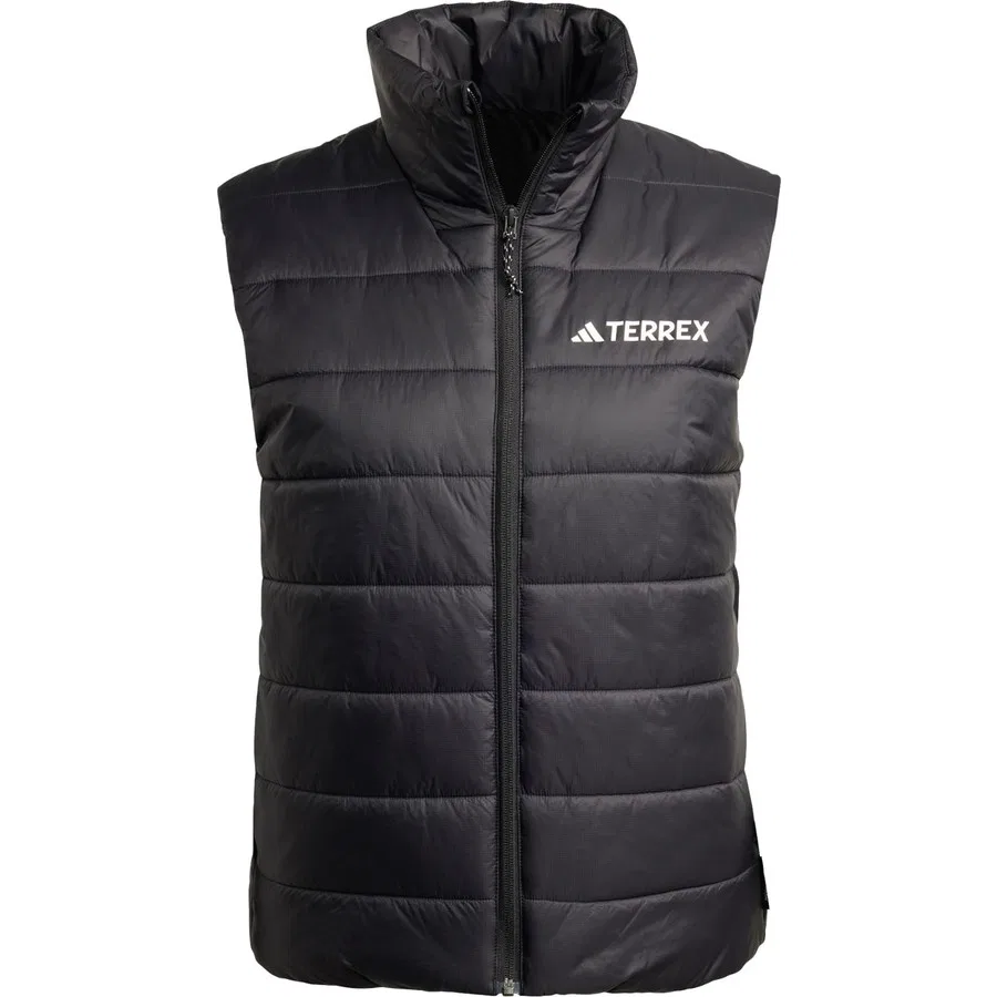 Утепленный жилет с принтом Terrex Multi Essentials CLIMAWARM adidas, Черный — фото 3