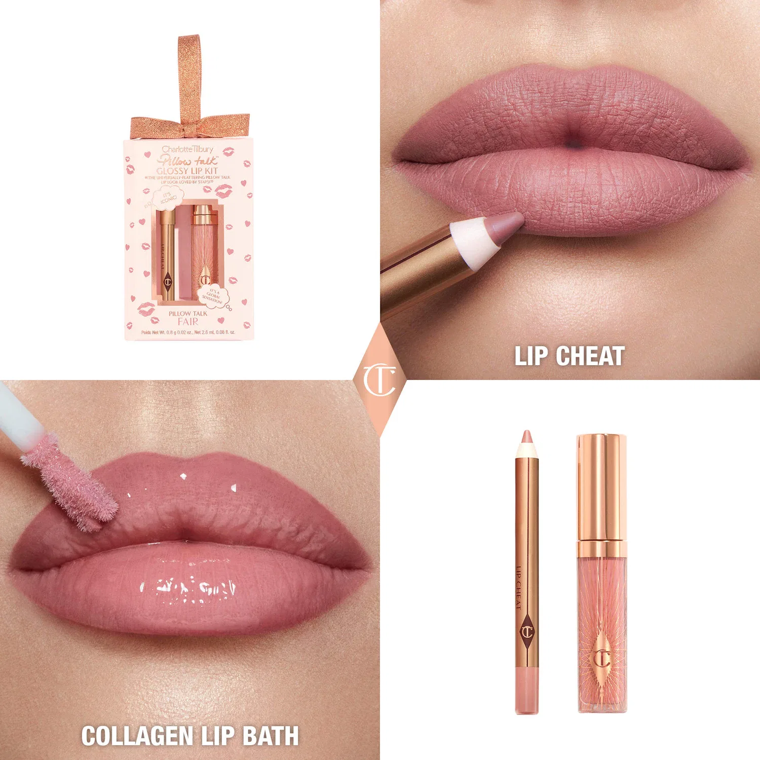 Набор мини-блесков для губ Charlotte Tilbury Fair — фото 4