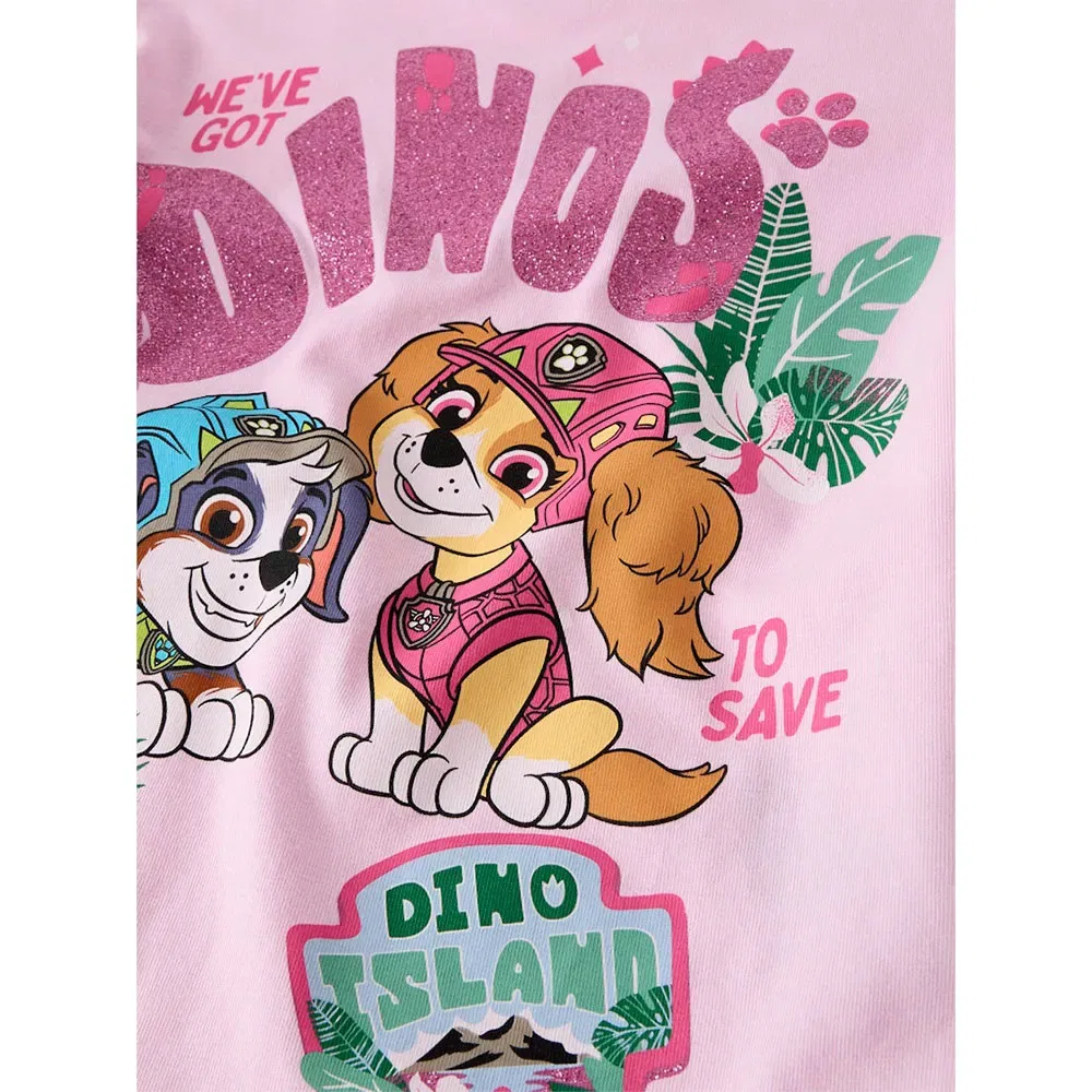 Детская футболка для девочек с длинным рукавом Jette Paw Patrol Name it, Pink — фото 4