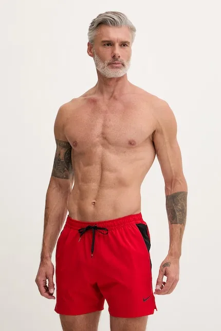 Шорты для плавания мужские с технологией Dri-FIT Nike, красный