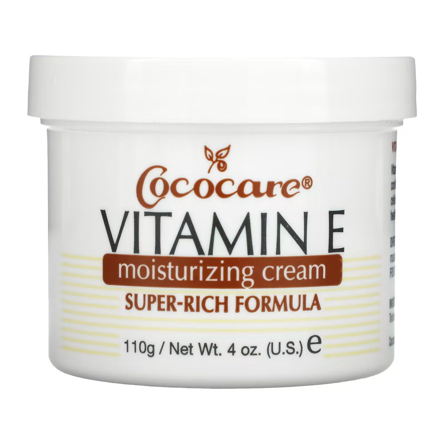 

Cococare, Увлажняющий крем с витамином Е, 4 унции (110 г)