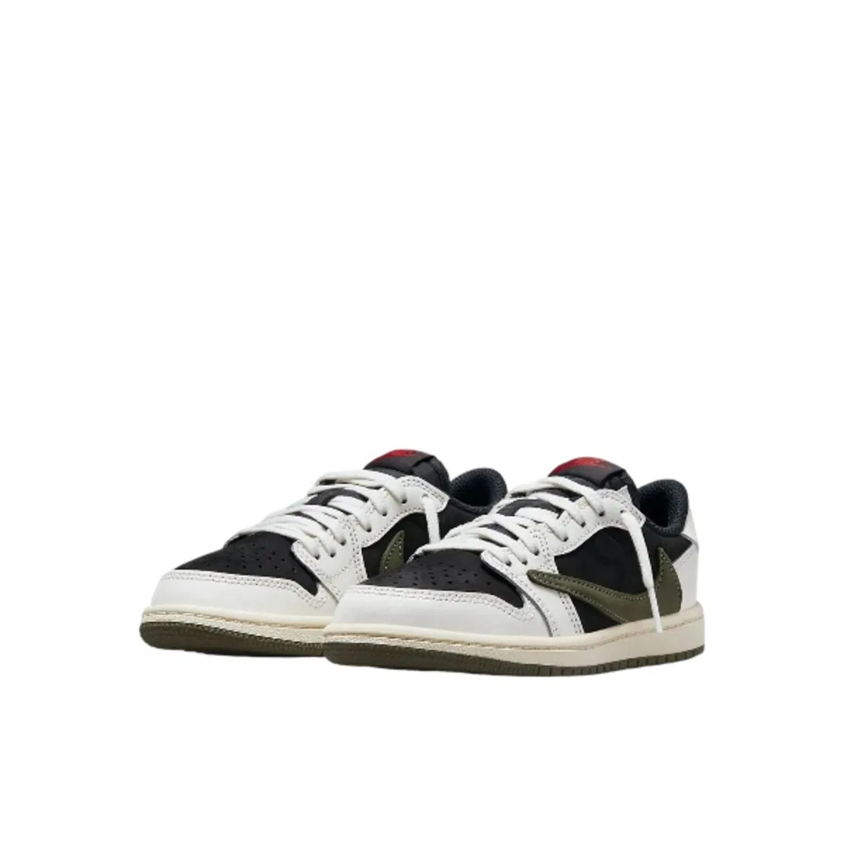 Детские кроссовки Air Jordan 1 Retro Low OG SP Travis Scott Olive, Jordan, Цвет Grun — фото 2